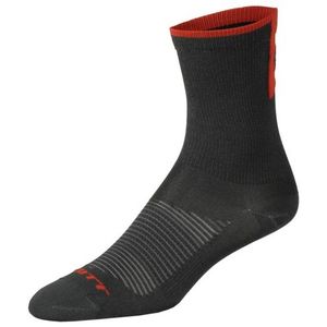 Scott Road long Sock 2019 black/fiery red ponožky
