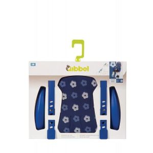Qibbel čalúnenie na prednú sedačku modré s kvietkami Q513