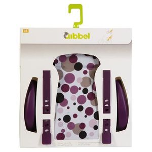 Qibbel čalúnenie na zadnú sedačku s bodkami fialovými Q314