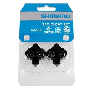 Shimano zarážky SM SH51 na pedále čierne bez plátu do tret Y42498201